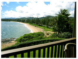 The view from your private lanai